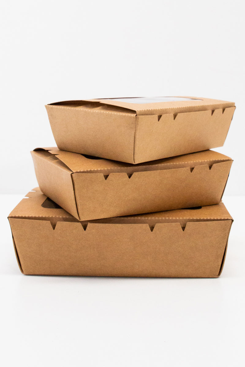 Lunch Leftovers Salad Takeaway Box (200 Pack)