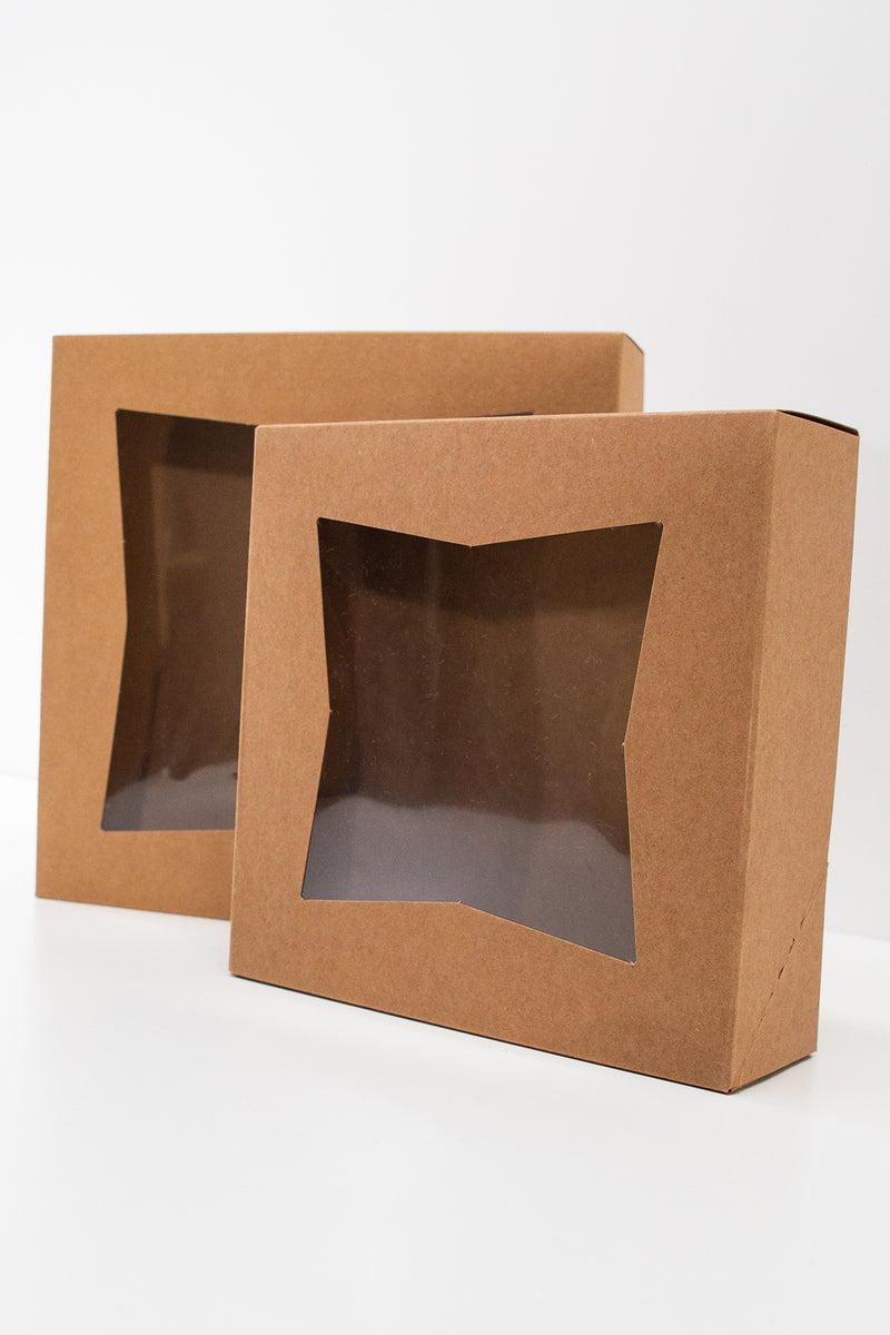 8" or 10" Kraft Pie Box (100 Pack)