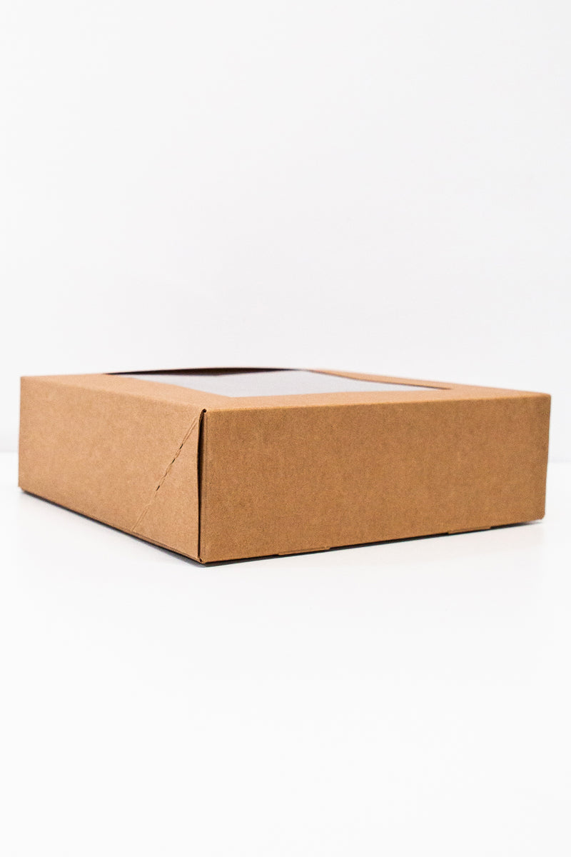 8" or 10" Kraft Pie Box (100 Pack)
