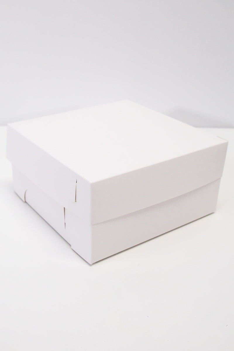 8” x 8” x 4” Low Cake Box (100 Pack)
