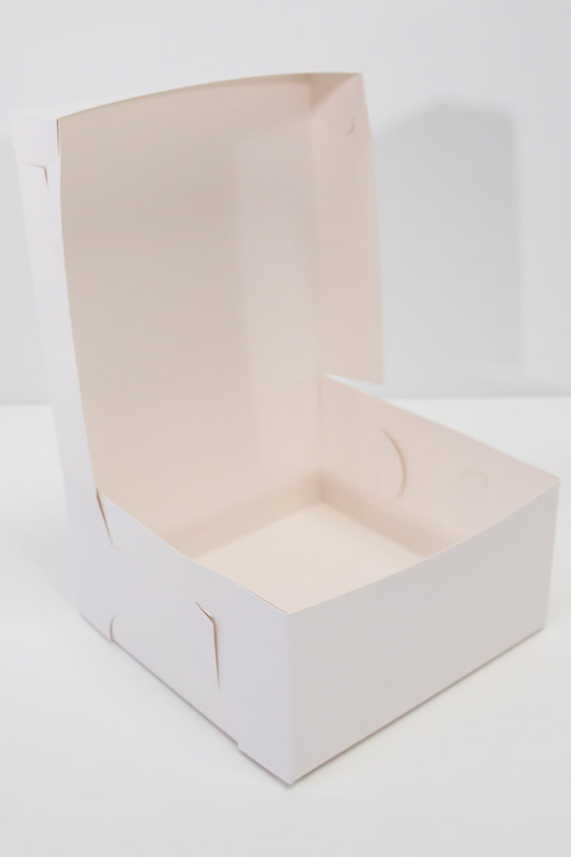8” x 8” x 4” Low Cake Box (100 Pack)